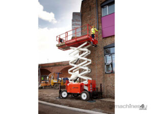 Snorkel S3370RT Compact Rough Terrain Scissor Lift, Excellent 4WD Performance! — view 1