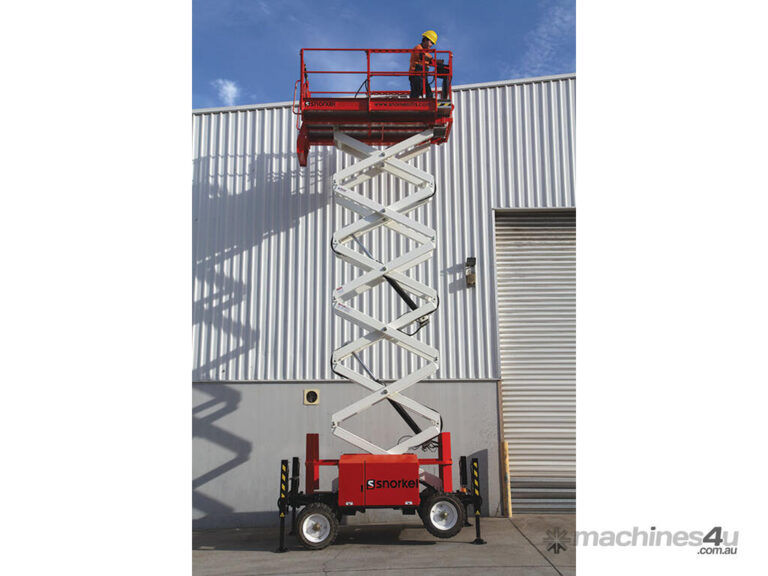 In Stock Now! Snorkel S3970RT Rough Terrain Scissor Lift