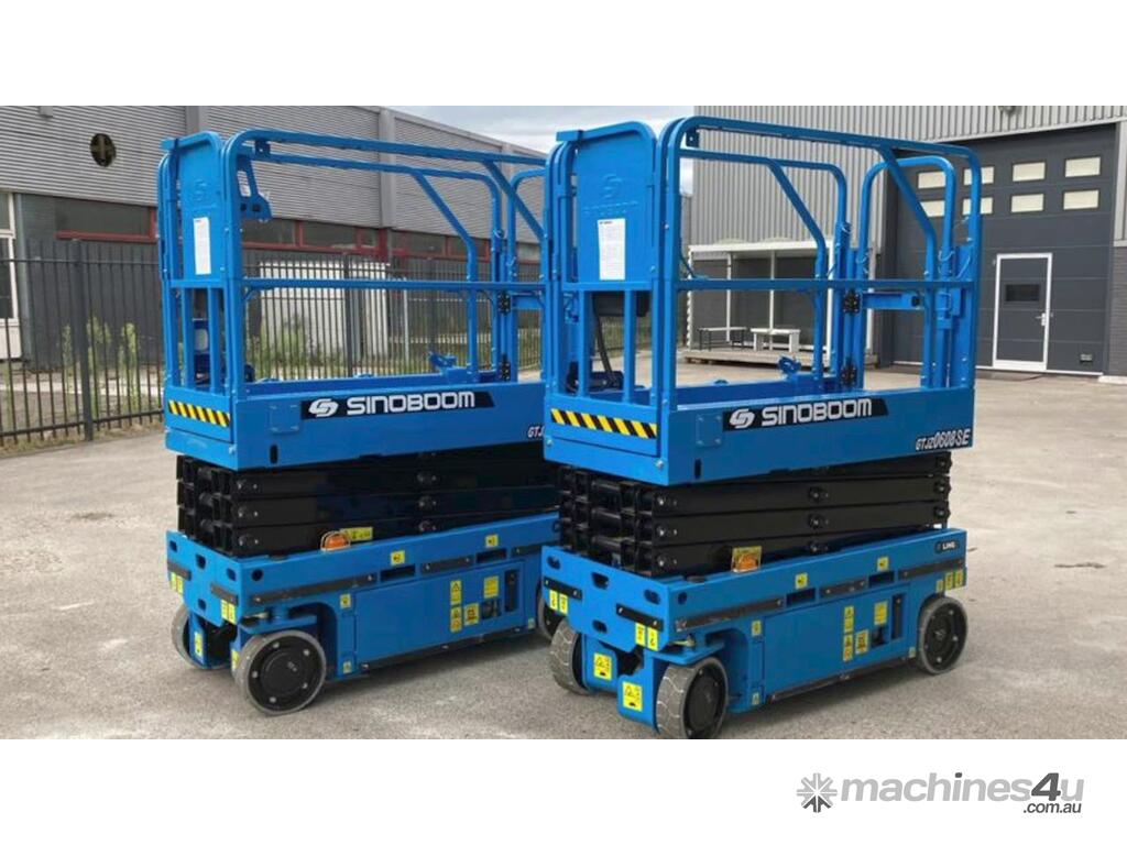 0812E Sinoboom 26ft Electric Scissor Lift Plus 3 Years Warranty