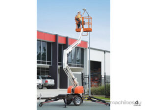 Snorkel MHP13/35 Heavy Duty Trailer Mounted Boom Lift, Robust, Built for Australian Market! — view 2