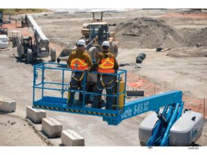 Lift 454kg! Genie S-85 XC Telescopic Boom Lift — view 3