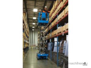 Genie GS-4046 40ft Electric Drive Slab Scissor Lift, Unmatched Performance and Runtime! — view 3