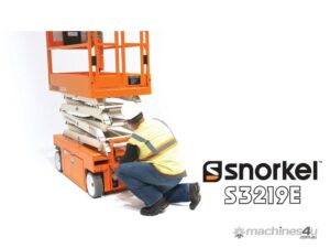 In Stock! Snorkel S3219E Electric Scissor Lift — view 3