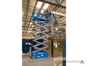 Genie GS-4046 40ft Electric Drive Slab Scissor Lift, Unmatched Performance and Runtime! — view 5
