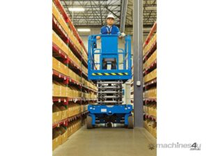 Genie GS-4046 40ft Electric Drive Slab Scissor Lift, Unmatched Performance and Runtime! — view 6
